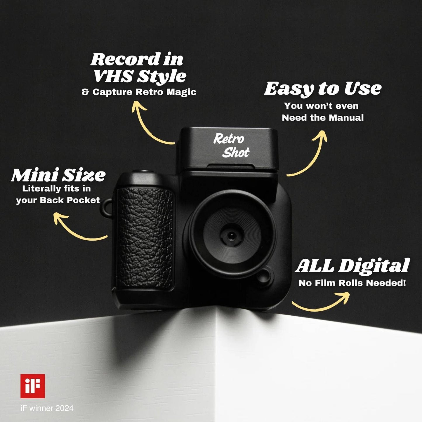 RetroShot™ Mini Retro Nostalgic Camera